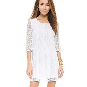 DVF Marita White Dress